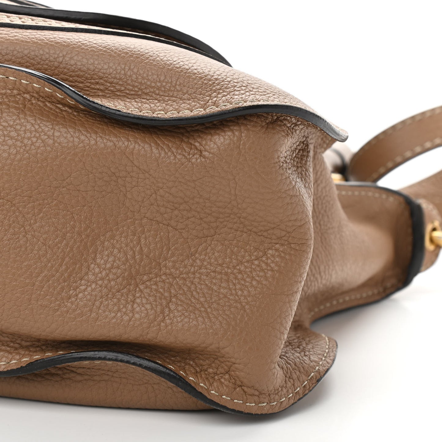 Calfskin Medium Marcie Satchel Nut