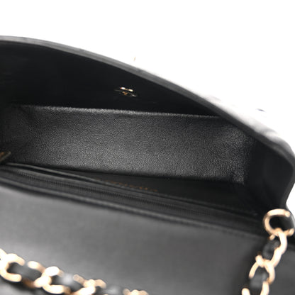 Chanel Lambskin Quilted Mini Rectangular Flap Black 5 of 11