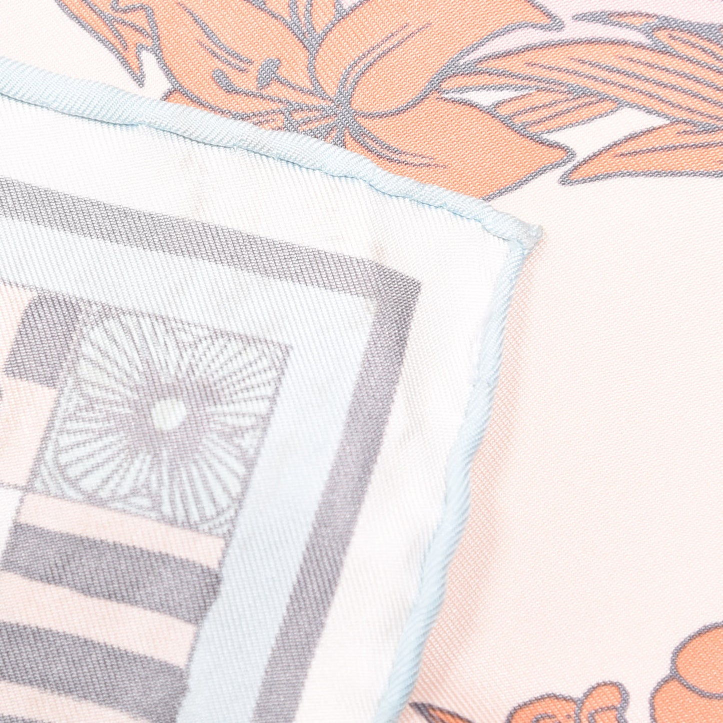 Silk Jeu De Louis Scarf Blush
