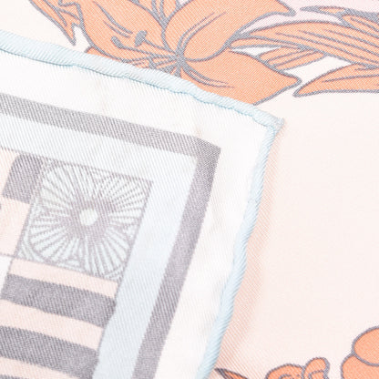 Louis Vuitton Silk Jeu De Louis Scarf Blush 8 of 9