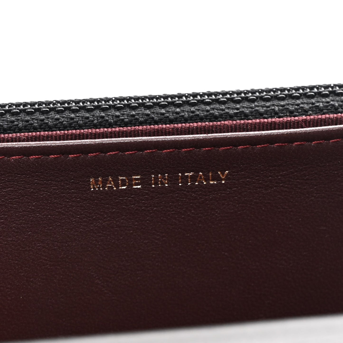 Lambskin Quilted Wallet On Chain WOC Black