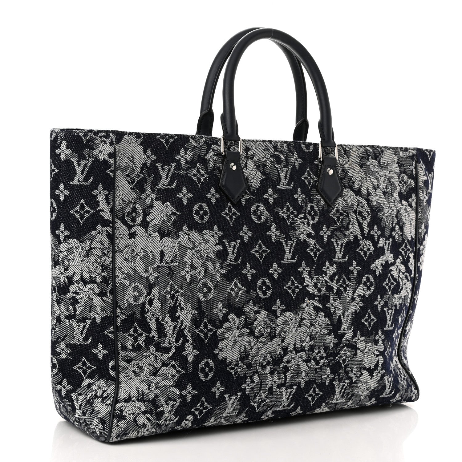 Louis Vuitton Monogram Tapestry Grand Sac Bleu 3 of 9