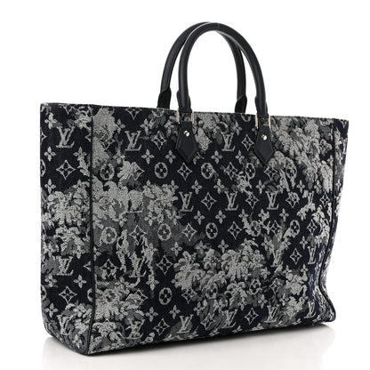 Louis Vuitton Monogram Tapestry Grand Sac Bleu 3 of 9