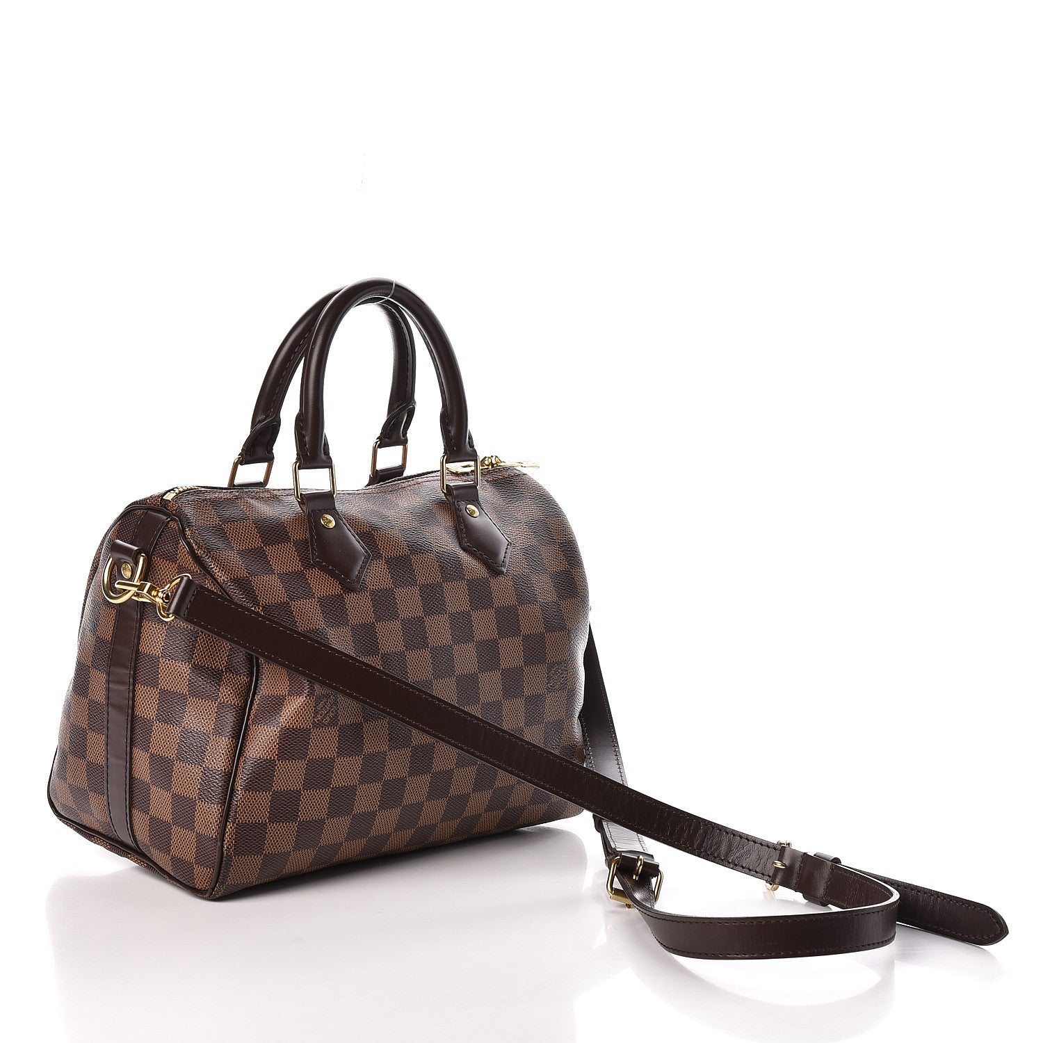 Louis Vuitton Damier Ebene Speedy Bandouliere 25 3 of 10