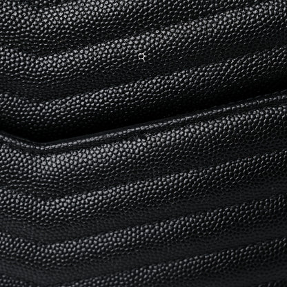 Saint Laurent Grain De Poudre Matelasse Monogram Mini Lou Camera Bag Black 16 of 18