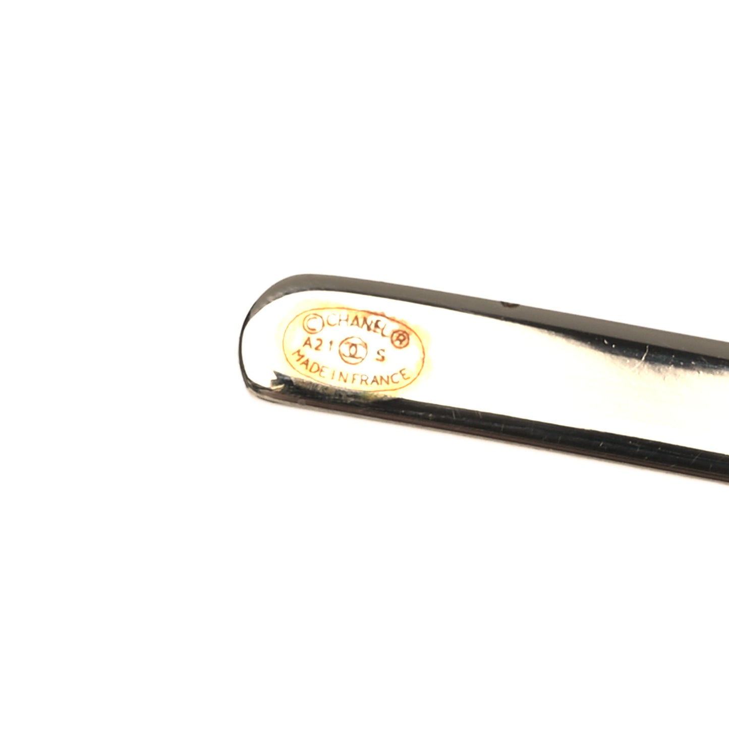 Metal CC Headband Light Gold