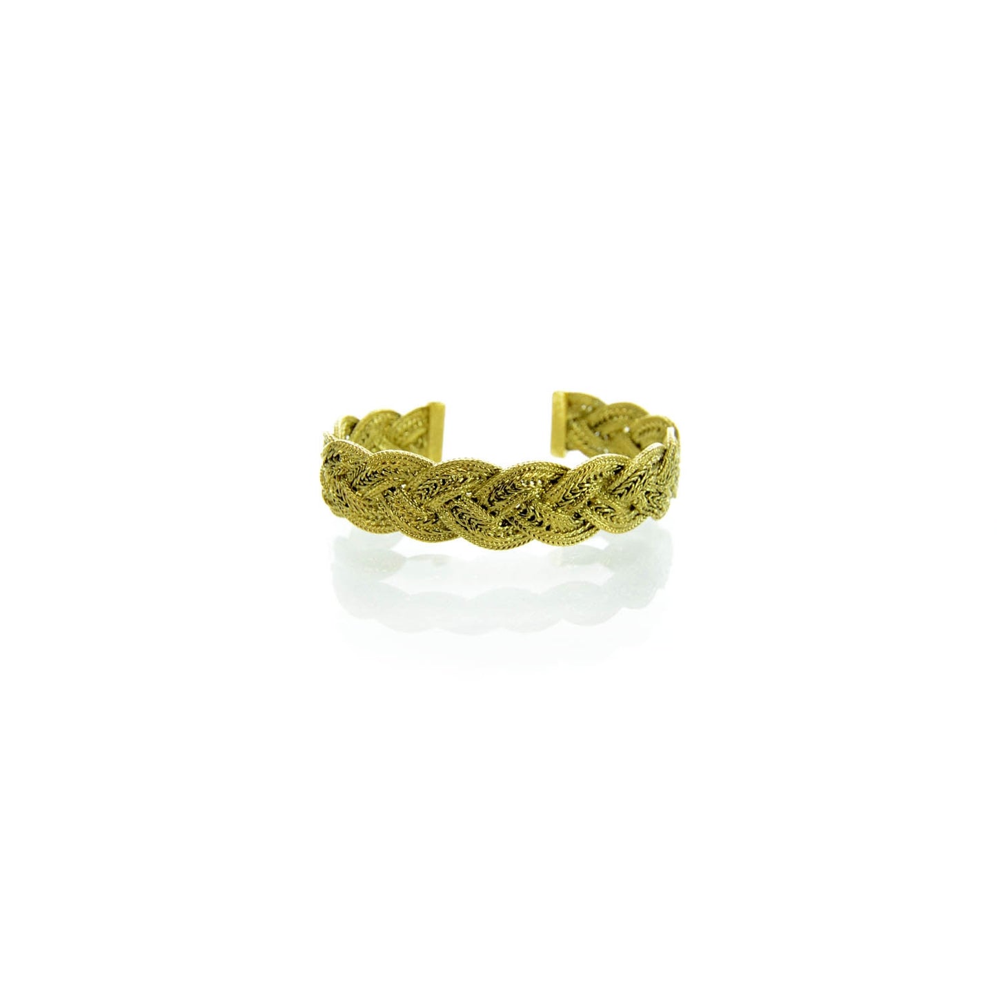 Braided Cuff Gold