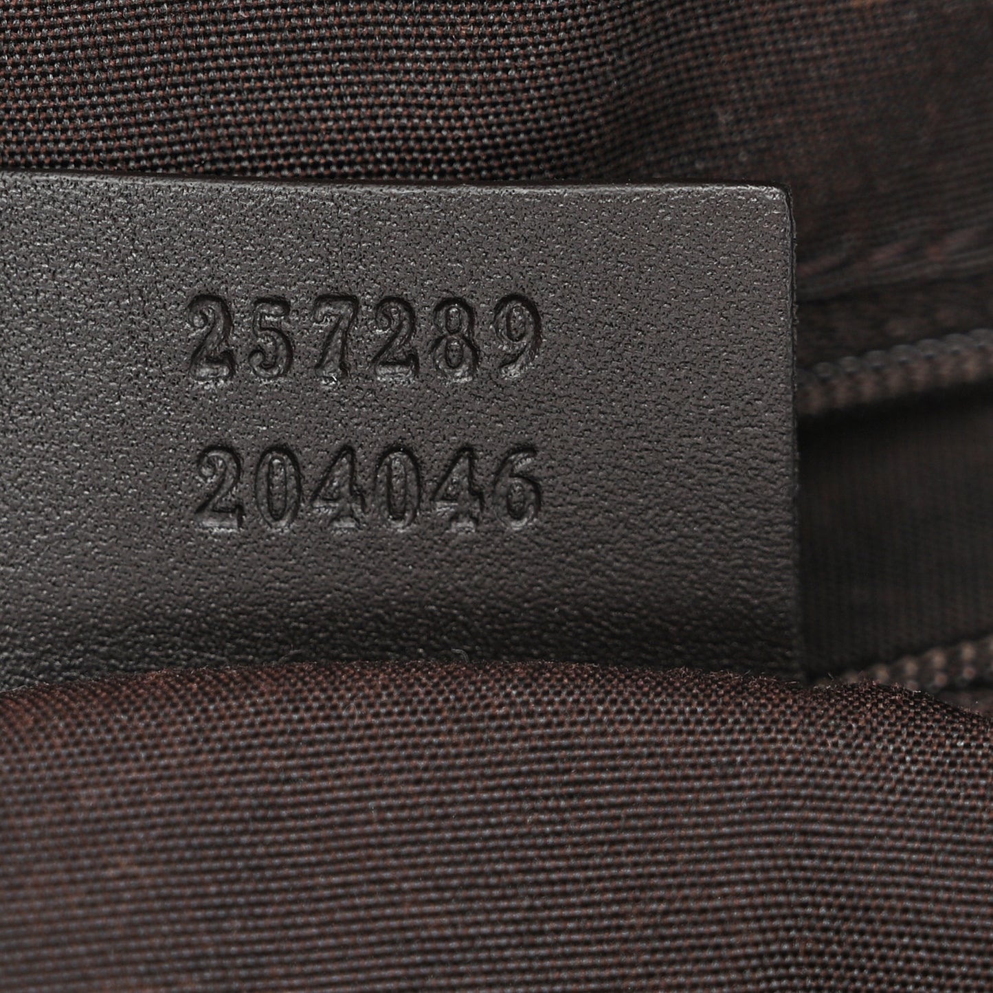Nylon Monogram Small Boston Dark Brown