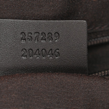Gucci Nylon Monogram Small Boston Dark Brown 7 of 10