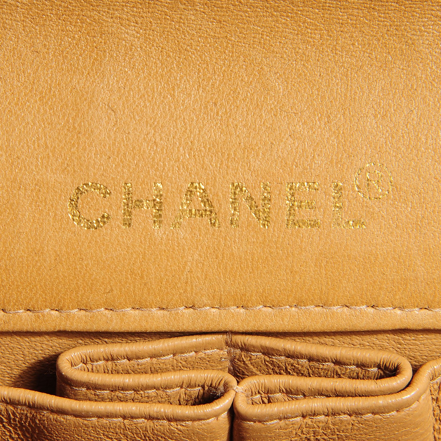 Chanel Lambskin East West Chocolate Bar Flap Beige 7 of 9