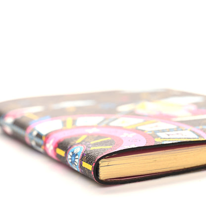 Louis Vuitton Monogram 2020 Christmas Animation Big Wheel Notebook MM Rose Ballerine 9 of 10