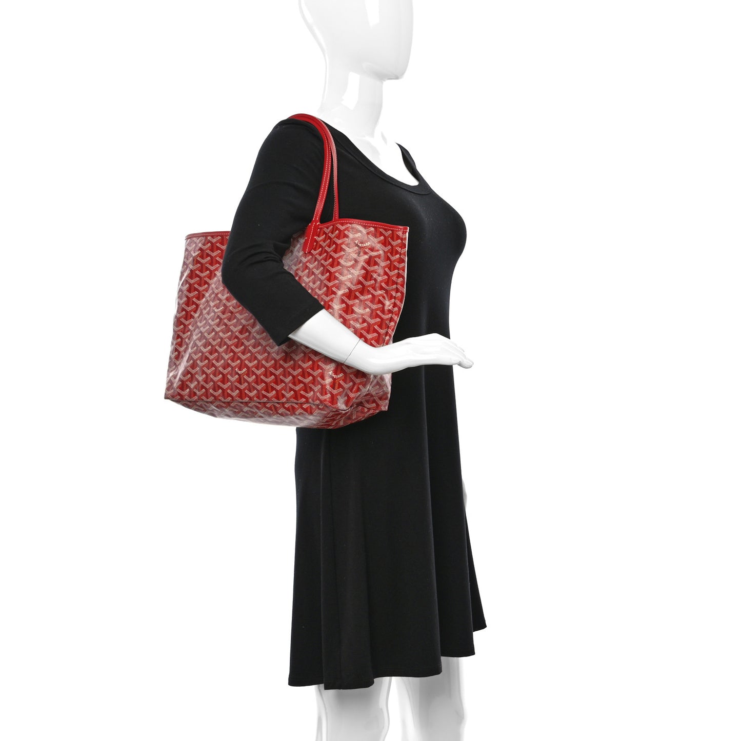 Goyardine Saint Louis PM Red