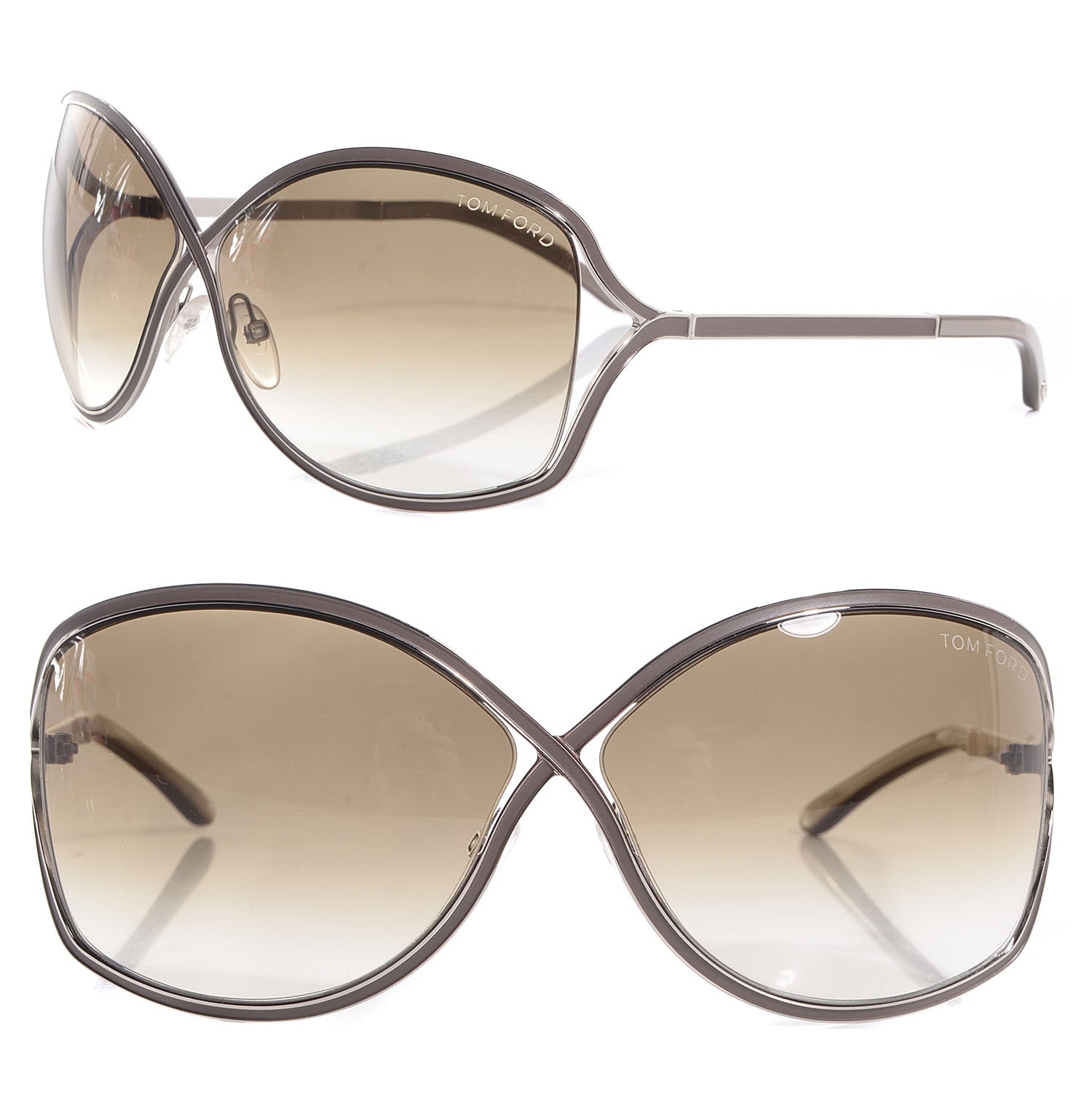 Tom Ford Rickie TF179 Sunglasses Brown 1 of 5