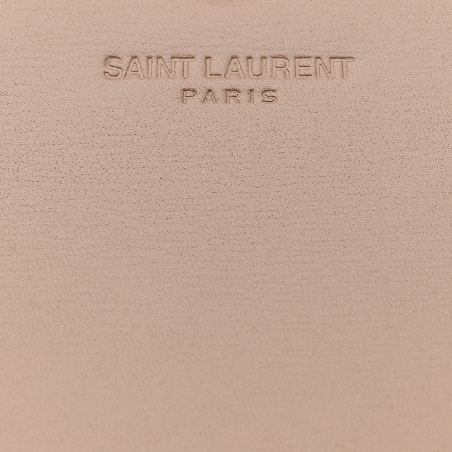 Saint Laurent Calfskin Fragments Flap Wallet Dark Beige 6 of 8
