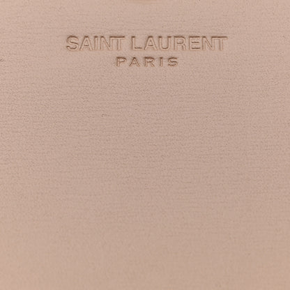 Saint Laurent Calfskin Fragments Flap Wallet Dark Beige 6 of 8