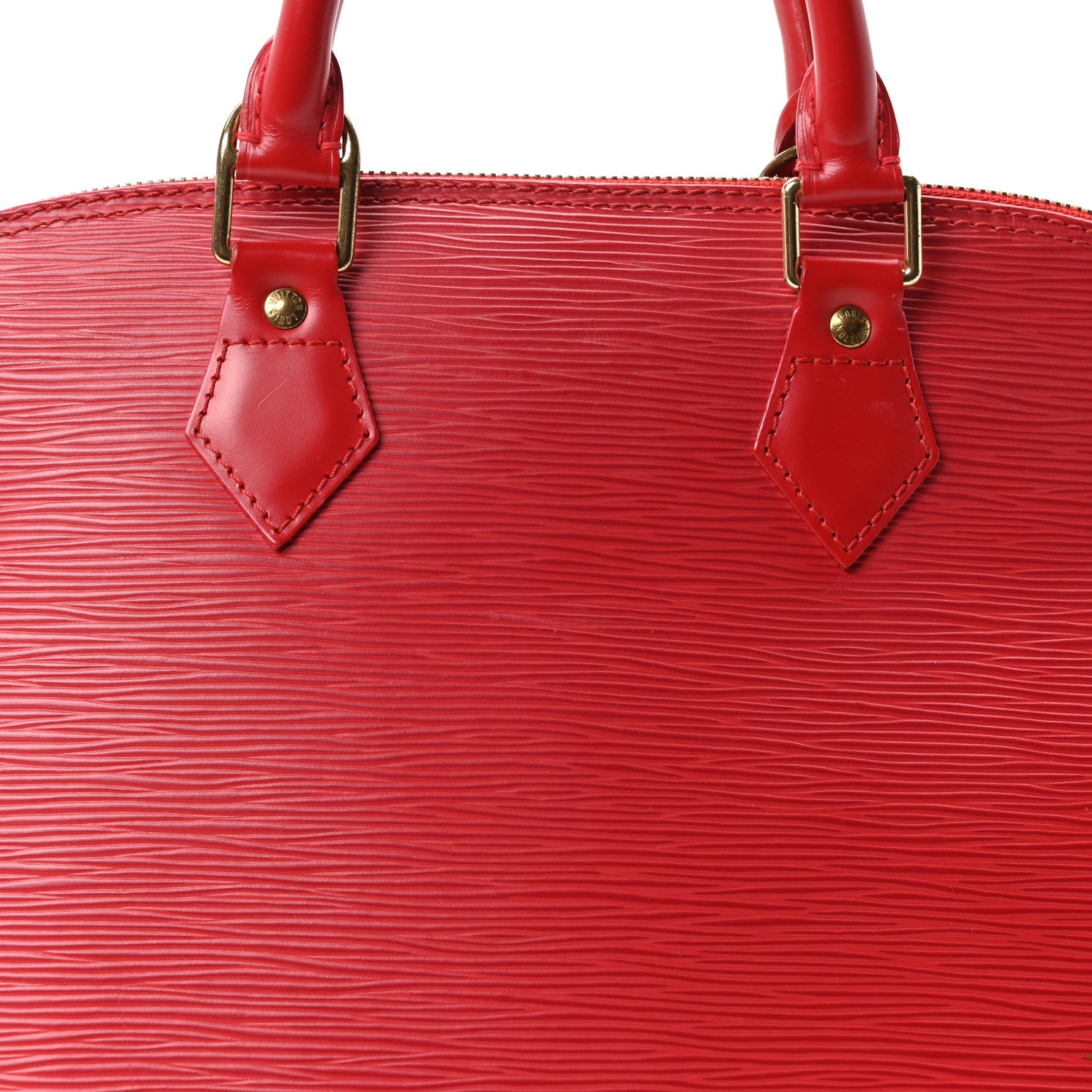 Louis Vuitton Epi Alma PM Castillan Red 7 of 9