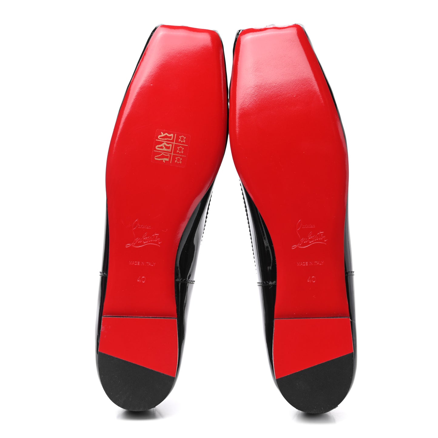 Patent Mamadrague Flats 40 Black