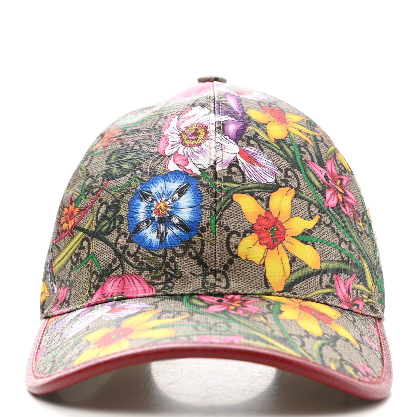 GG Supreme Flora Claudia Baseball Hat 56 S Red