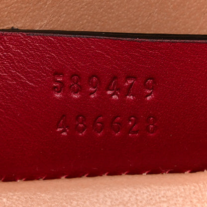 Gucci Mousse Top Patent Mini Sylvie 1969 Top Handle Bag New Cherry Red 8 of 15