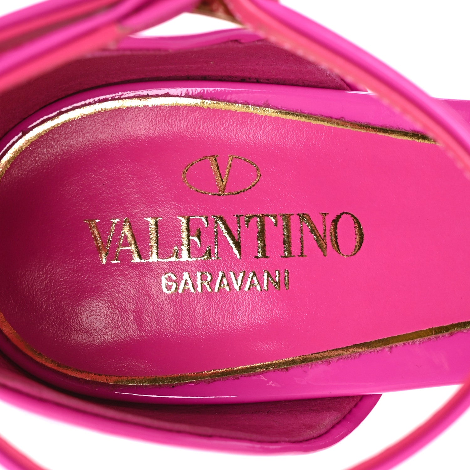 Valentino Garavani Patent DiscoBox 80/180mm Platform Pumps 38.5 Pink PP 7 of 8