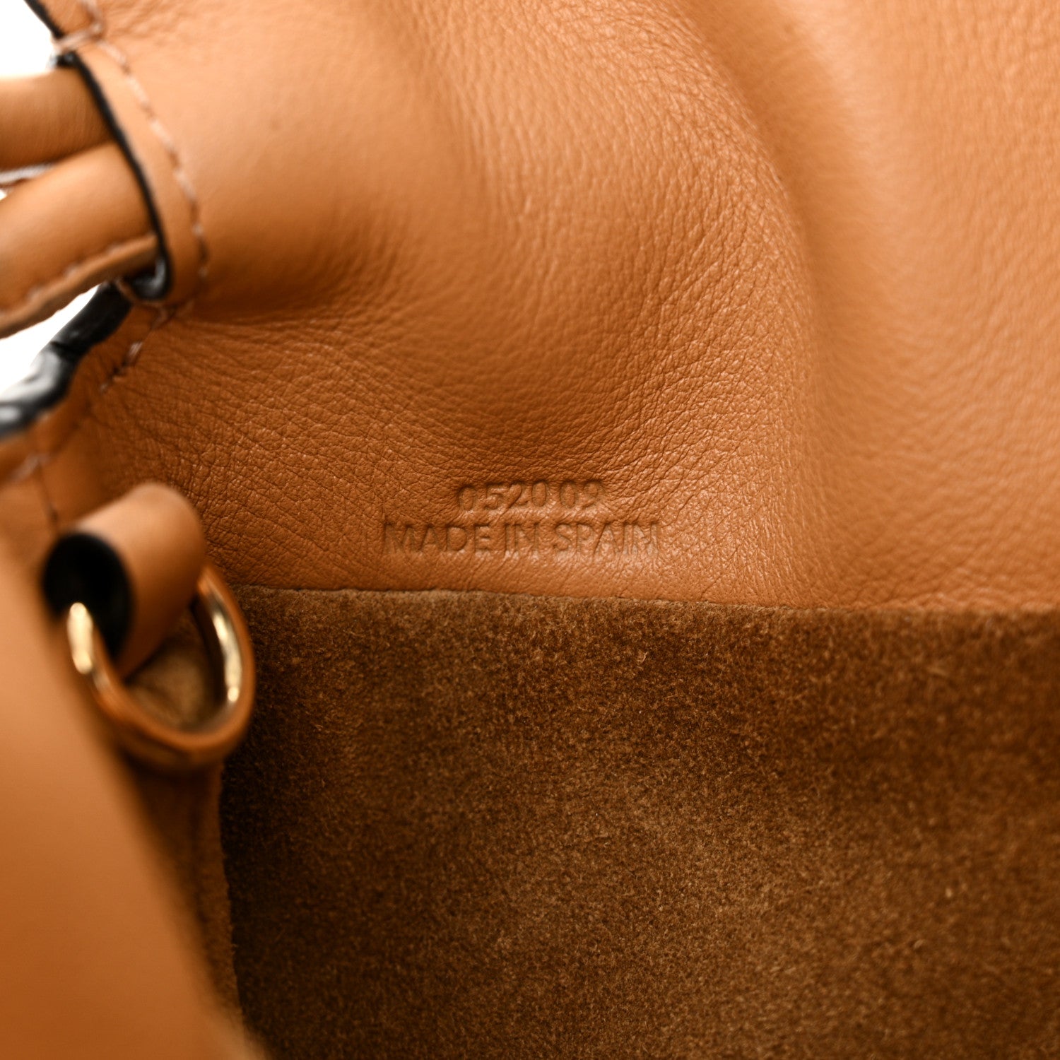 Loewe Nappa Flamenco Knot Clutch Warm Desert 7 of 10