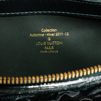 Louis Vuitton Patent Lambskin Fascination Lockit Vert Fonce 5 of 7