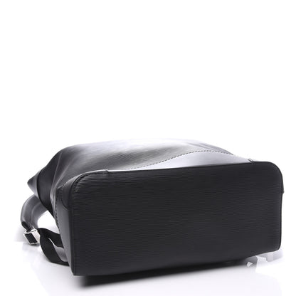Louis Vuitton Epi Steamer Backpack Black 3 of 10
