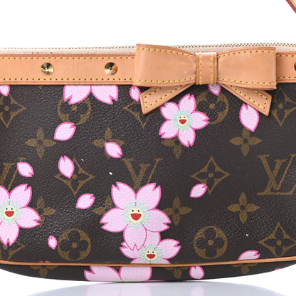 Louis Vuitton Monogram Cherry Blossom Pochette Accessories Brown 8 of 14