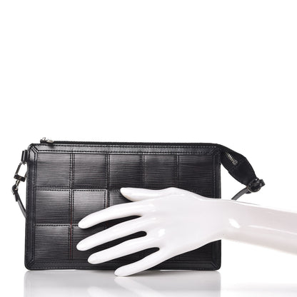 Louis Vuitton Epi Stretch Delmonico Pochette Black 2 of 7