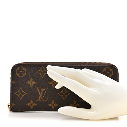 Louis Vuitton Monogram Clemence Wallet Fuchsia 2 of 12