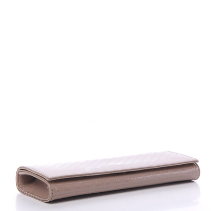 Gucci Patent Microguccissima Small Broadway Clutch Dark Cipria 3 of 9
