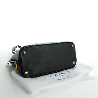 Prada Saffiano Lux Medium Promenade Tote Black 4 of 11