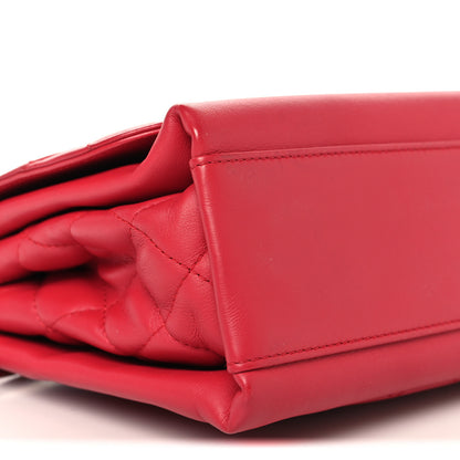 Chanel Calfskin Small Tramezzo Flap Red 11 of 13
