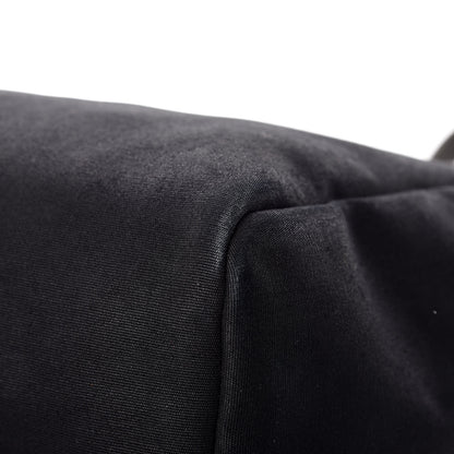 Hermes Toile Vache Calfskin Herbag 40 GM Black 7 of 19