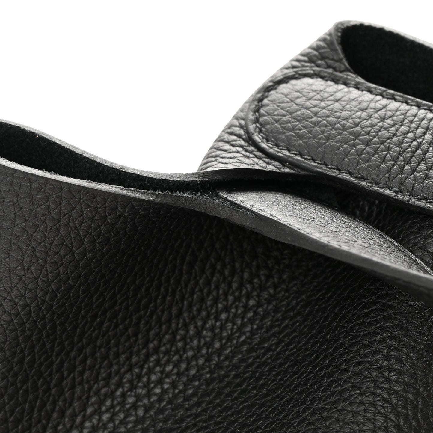 Taurillon Clemence Picotin Lock 22 MM Black