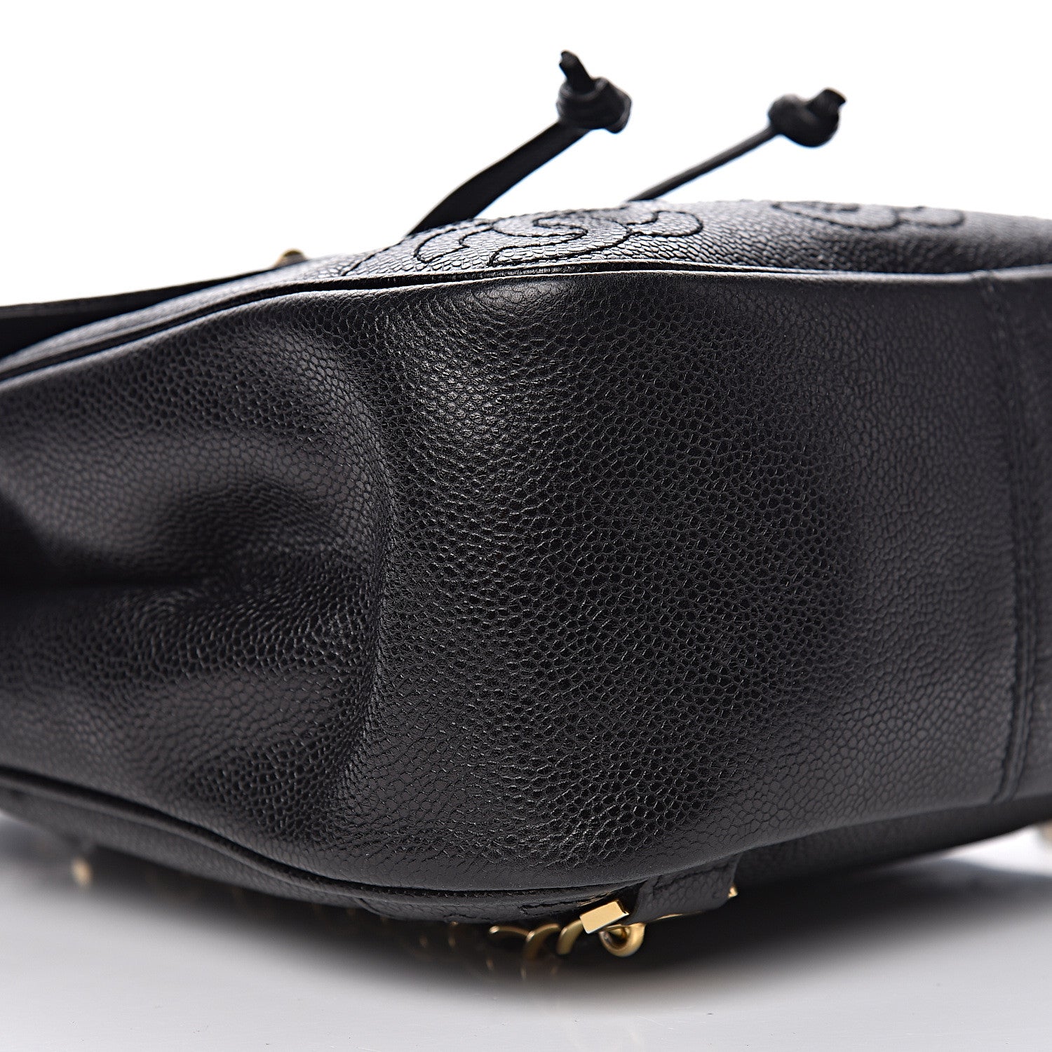 Chanel Caviar CC Backpack Black 9 of 12