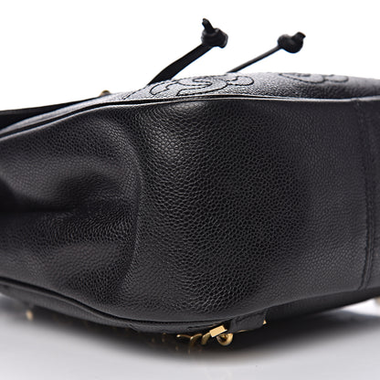 Chanel Caviar CC Backpack Black 9 of 12