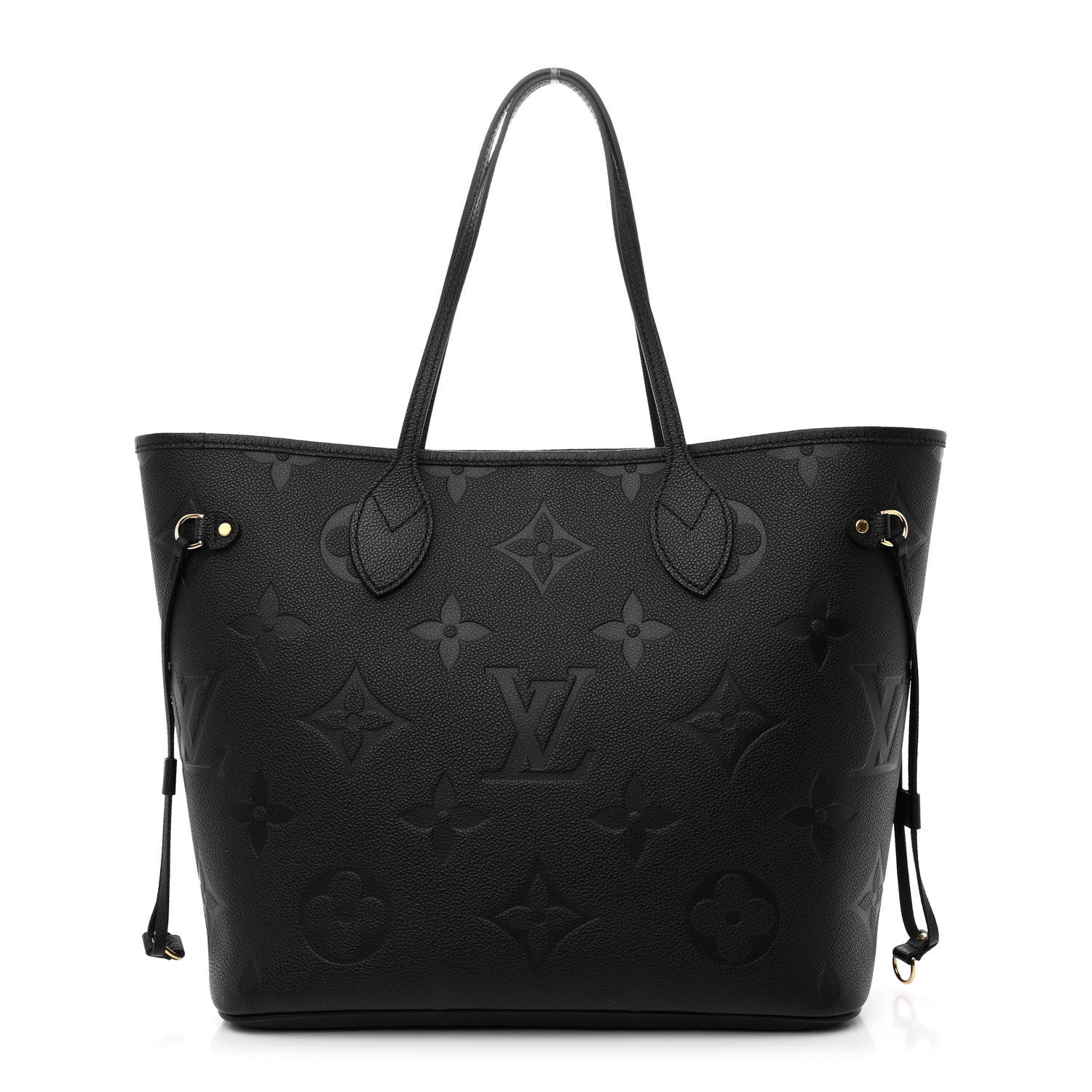 Louis Vuitton Empreinte Monogram Giant Neverfull MM Black 1 of 9