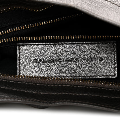 Balenciaga Pearlescent Goatskin Classic Gold Hardware City Bronze 7 of 11