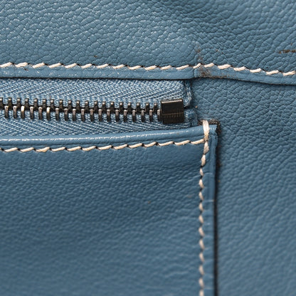 Hermes Togo Birkin 40 Blue Jean 8 of 37