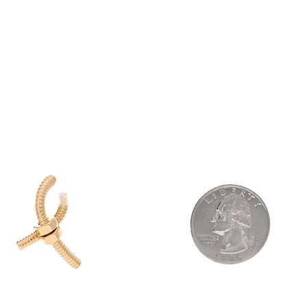 Cartier 18K Yellow Gold Ecrou Single Left Earring 2 of 4