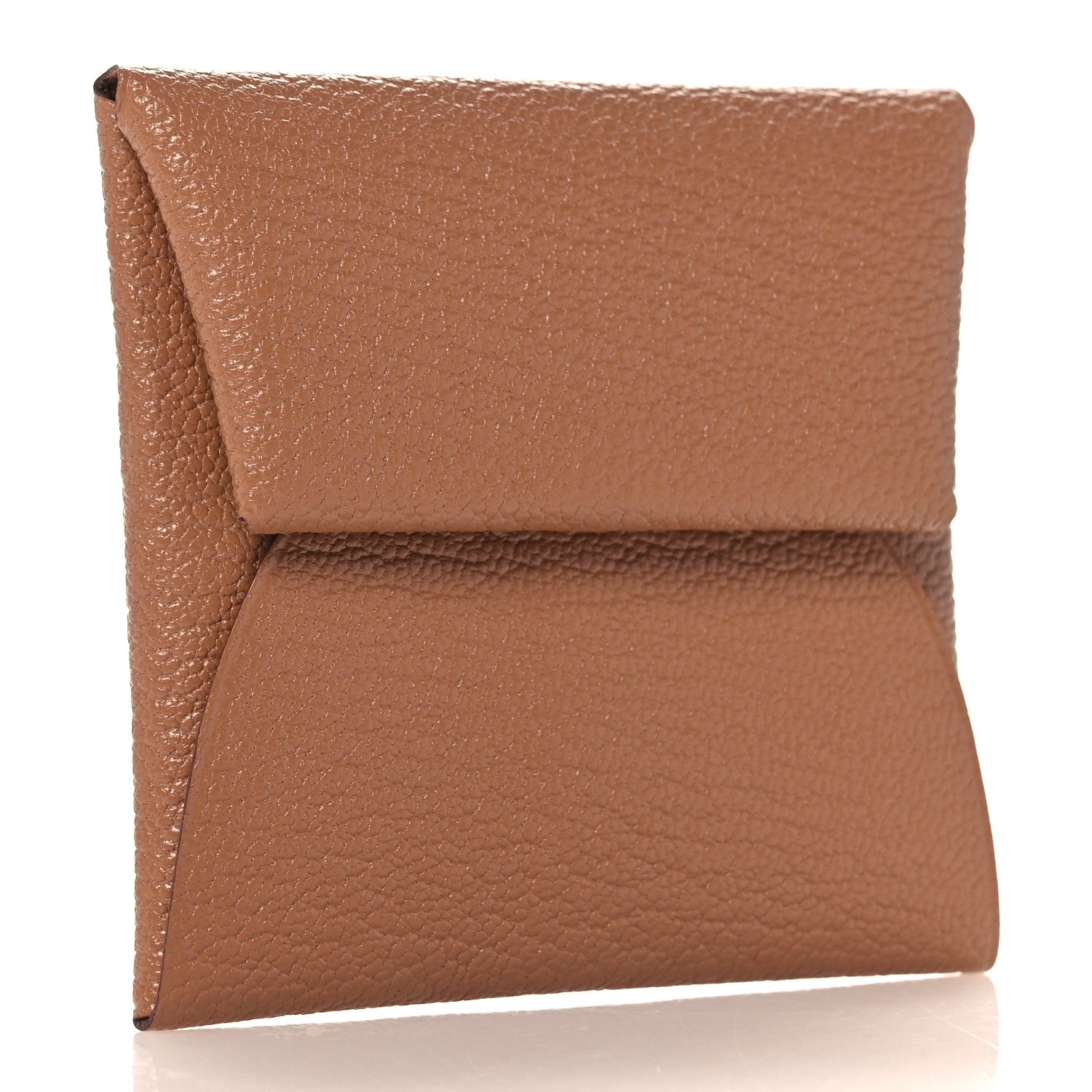 Hermes Chevre Mysore Bastia Coin Purse Quebracho 1 of 8