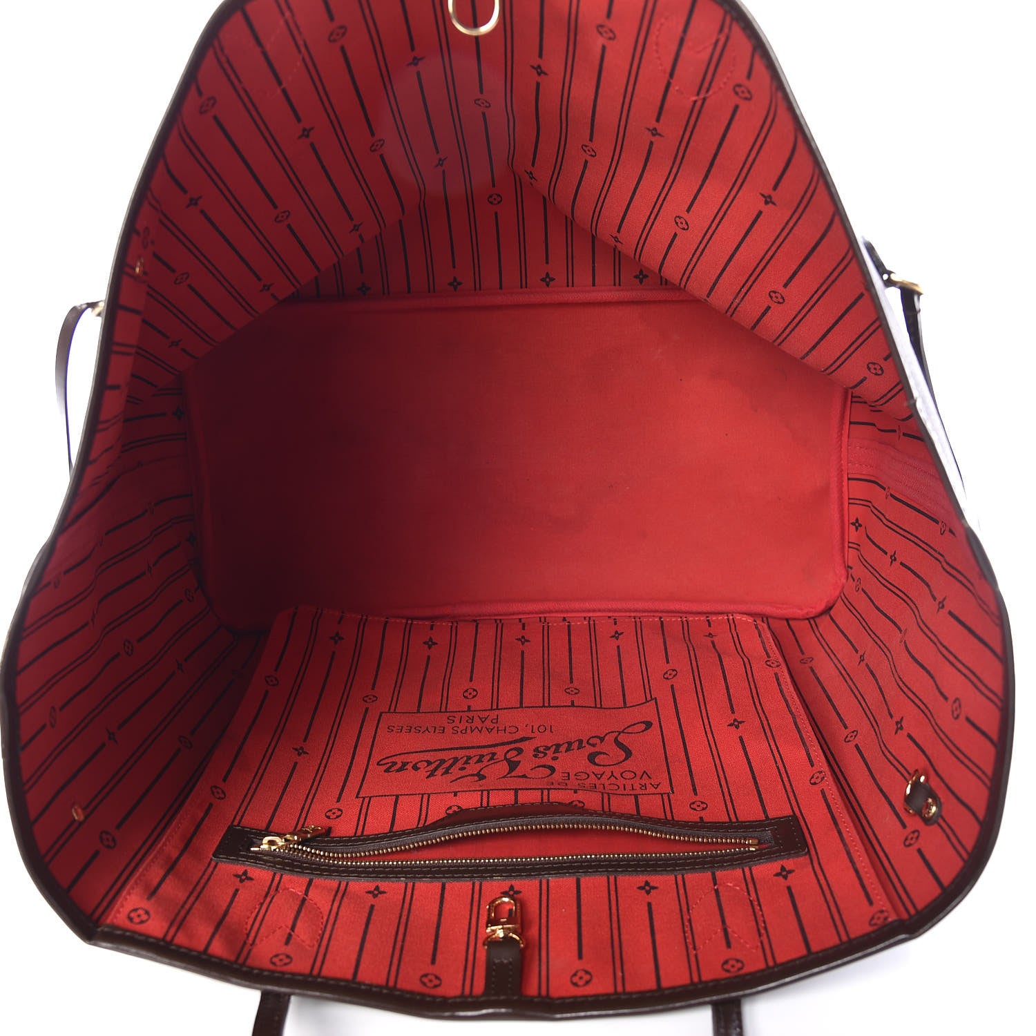 Louis Vuitton Damier Ebene Neverfull GM 5 of 23