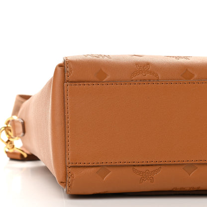 MCM Calfskin Ottomar Essential Crossbody Bag Cognac 5 of 10