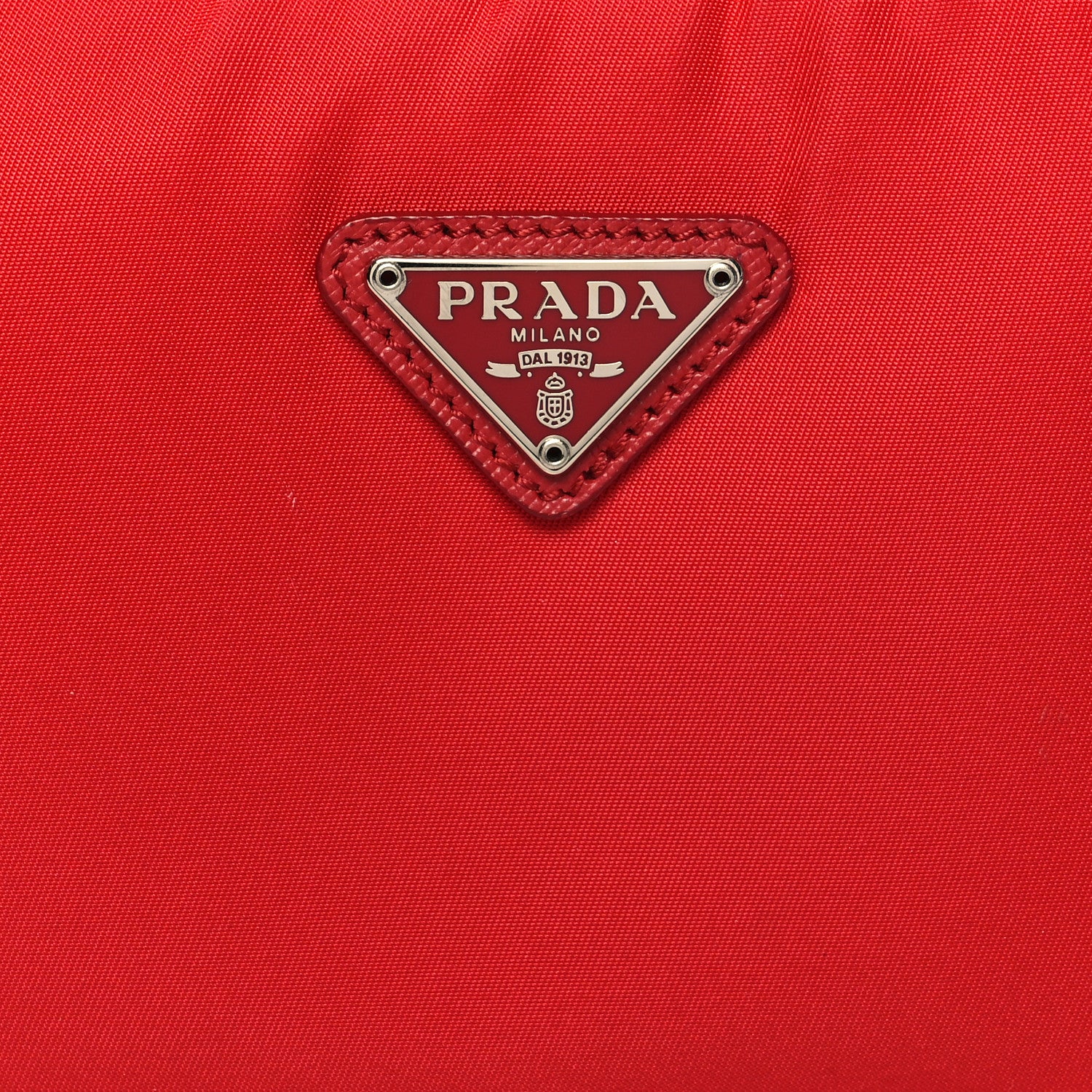 Prada Tessuto Nylon Mini Re-Edition 2000 Bag Rosso 7 of 10