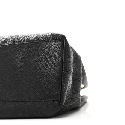 Gucci Pebbled Calfskin Medium Soho Chain Shoulder Bag Black 10 of 10