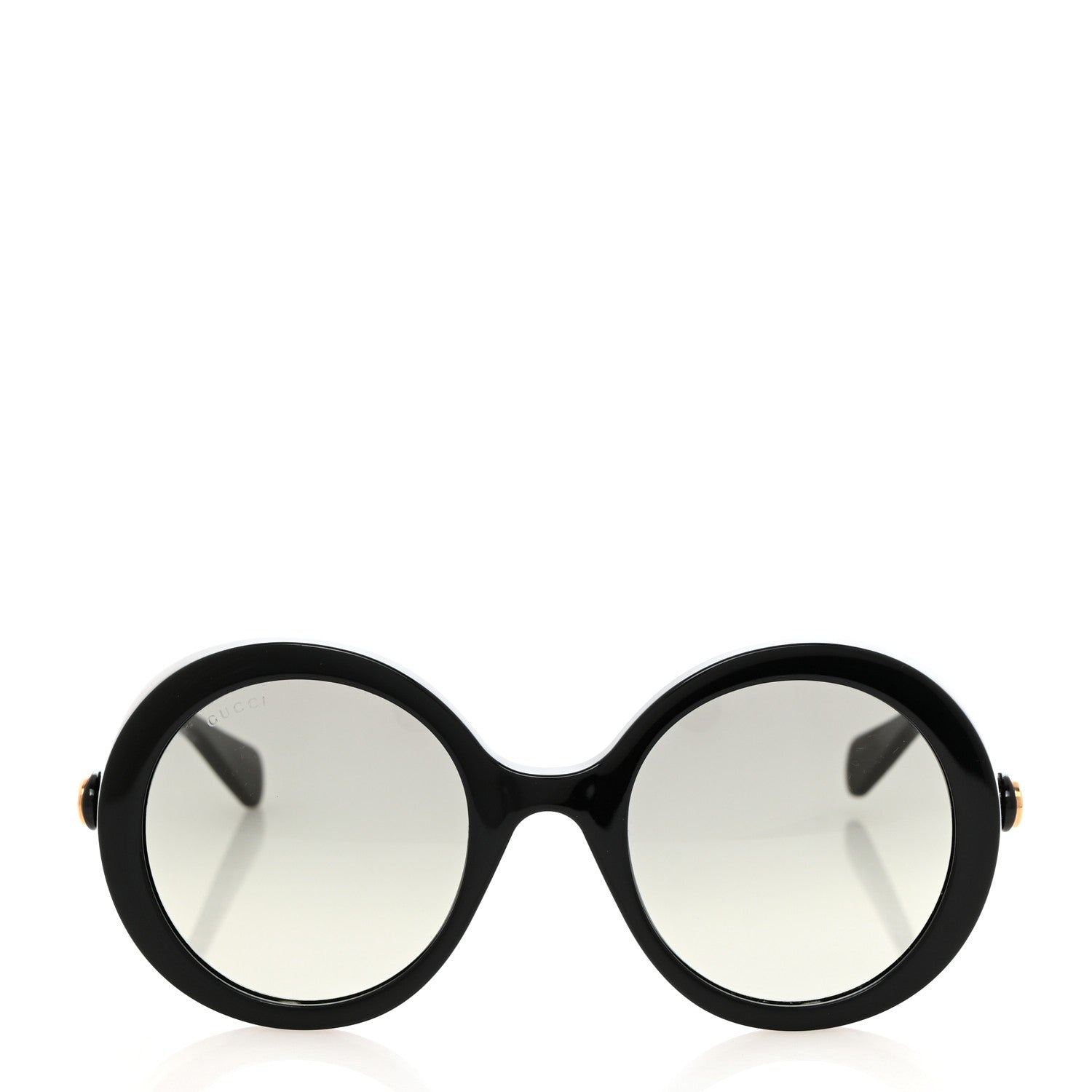 Gucci Acetate Round GG Sunglasses GG0367S Black 2 of 8