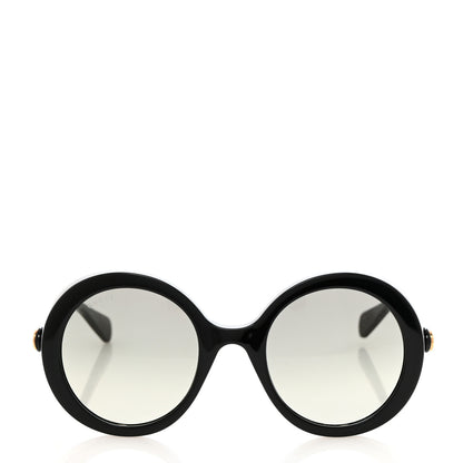 Gucci Acetate Round GG Sunglasses GG0367S Black 2 of 8