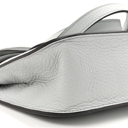 Hermes Taurillon Clemence Halzan 25 Halzan Bleu Pale 10 of 11