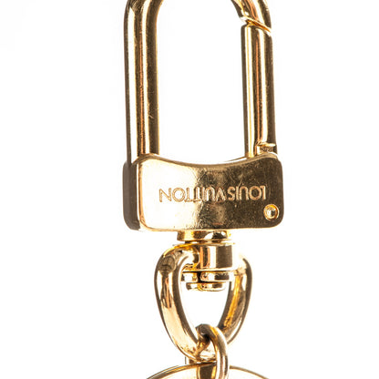 Louis Vuitton LV Facettes Bag Charm Key Holder Gold 3 of 4